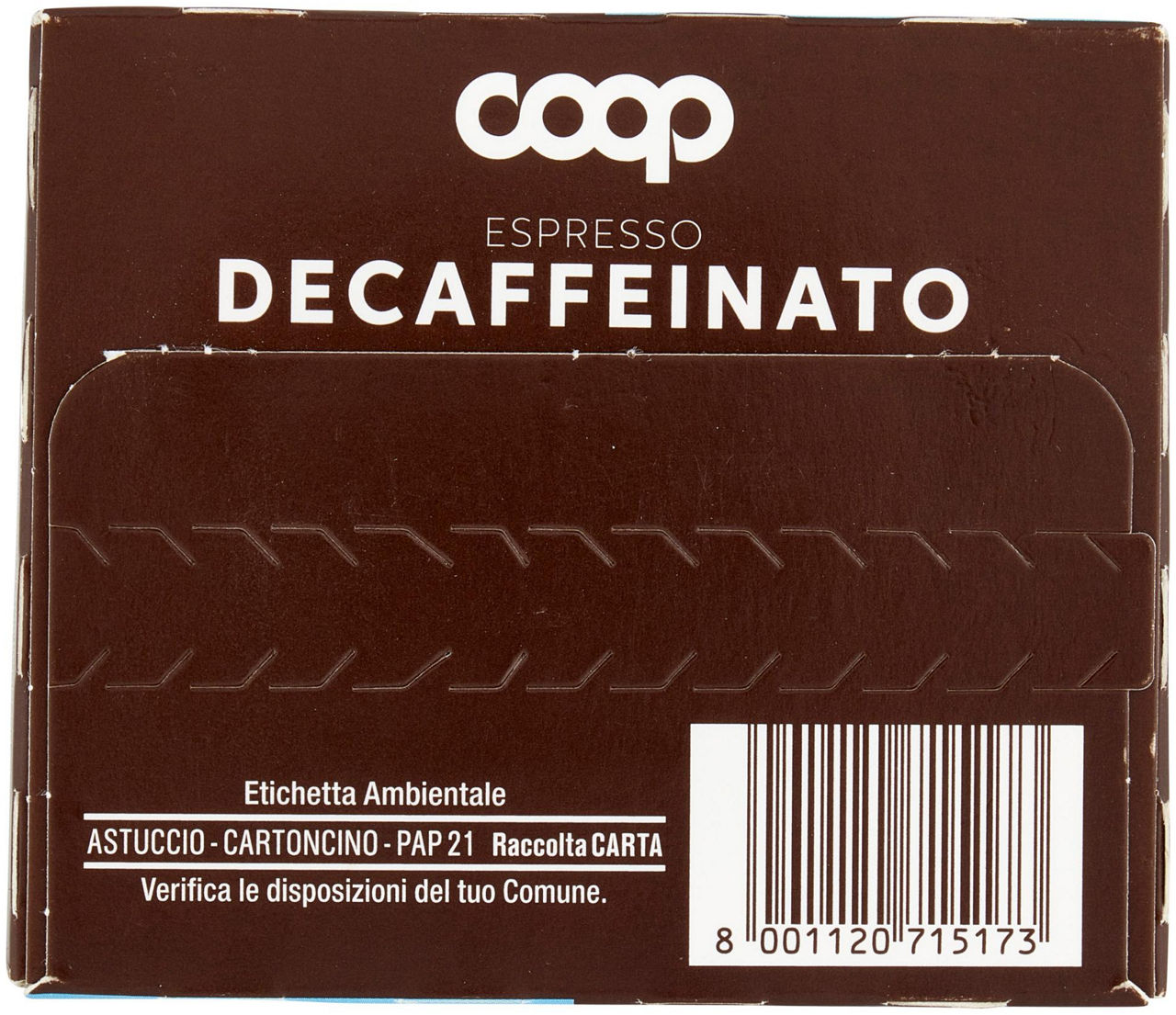 CAFFE' CAPSULE COMPATIBILI A MODO MIO COOP MISCELA DECA PZ 16X7,5G G 120 - 5