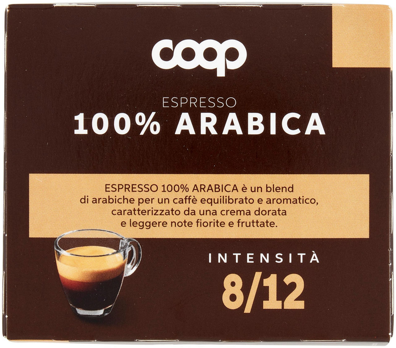 CAFFE' CAPSULE COMPATIBILI A MODO MIO COOP MISCELA ARABICA PZ 16X7,5G G 120 - 4