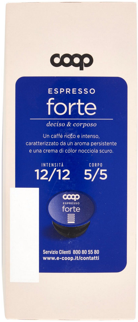 CAFFE' CAPSULE COMPATIBILI DOLCE GUSTO COOP MISCELA FORTE PZ 16X7,3G G116,8 - 1