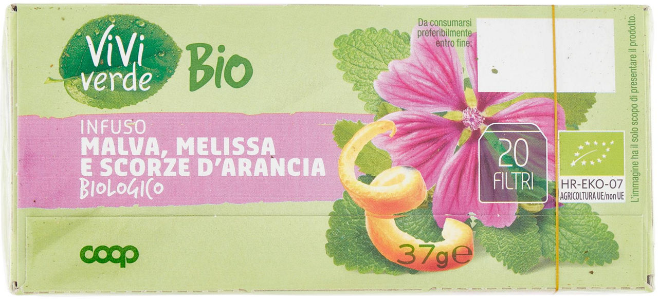 Infuso malva melssa e scorze d'arancia bio 20 filtri - Immagine 41