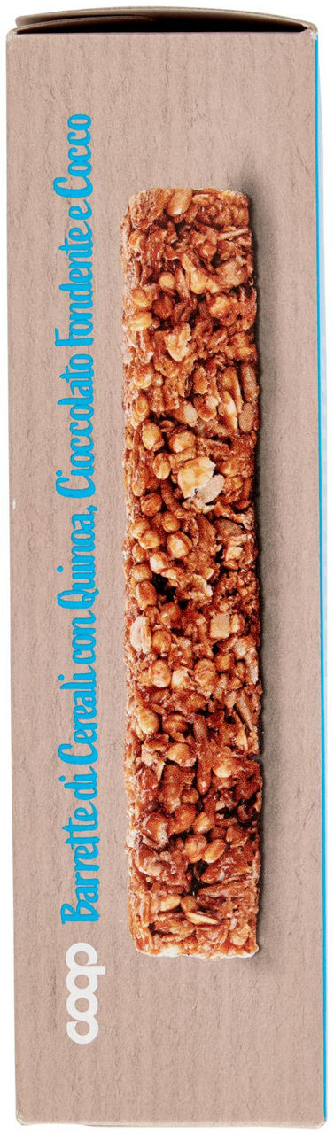 BARRETTE DI CEREALI INTEGR. C/QUINOA COCCO E CIOC.FOND.COOP ASTUCCIO PZ. 4 G 112 - Immagine 31