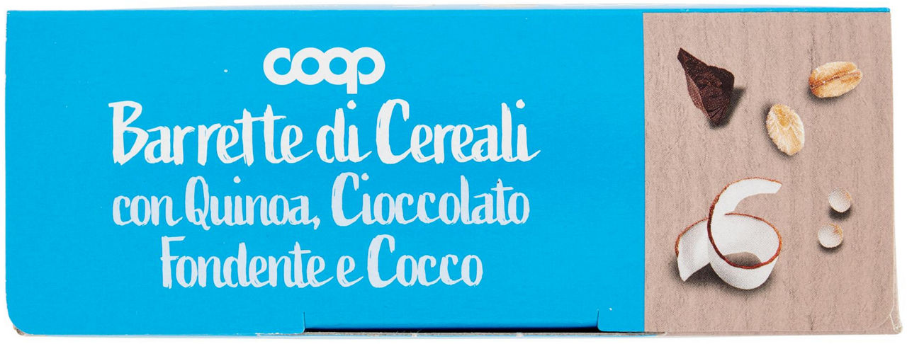 BARRETTE DI CEREALI INTEGR. C/QUINOA COCCO E CIOC.FOND.COOP ASTUCCIO PZ. 4 G 112 - Immagine 41