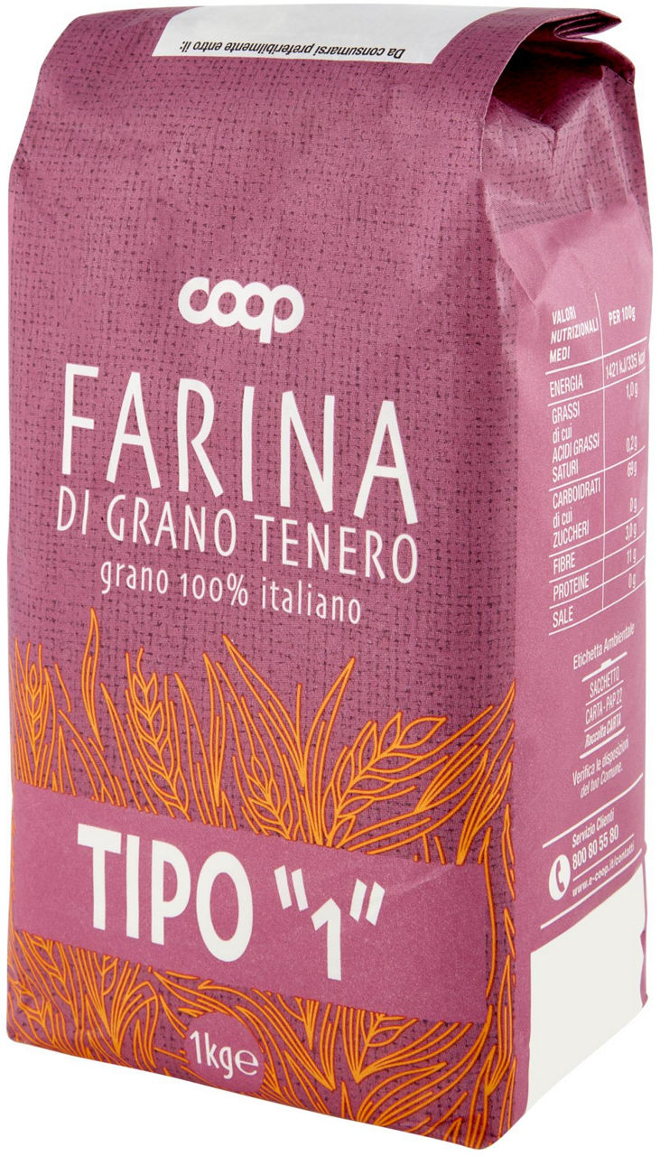 FARINA COOP TIPO 1 100% ITALIA KG1 - 6