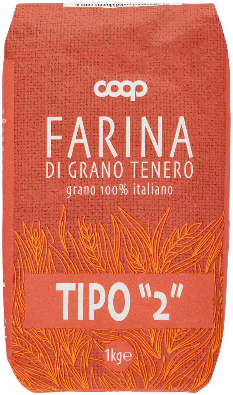 Farina coop tipo 2 100% italia kg1
