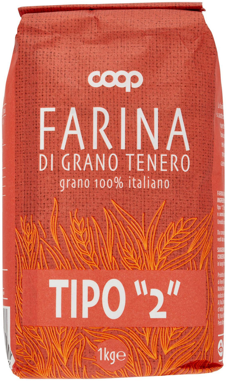 FARINA COOP TIPO 2 100% ITALIA KG1 - 2