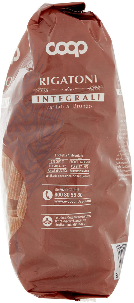 Rigatoni integrali grano 100% italiano 500 gr - Immagine 31