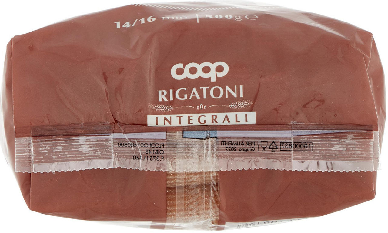 Rigatoni integrali grano 100% italiano 500 gr - Immagine 51