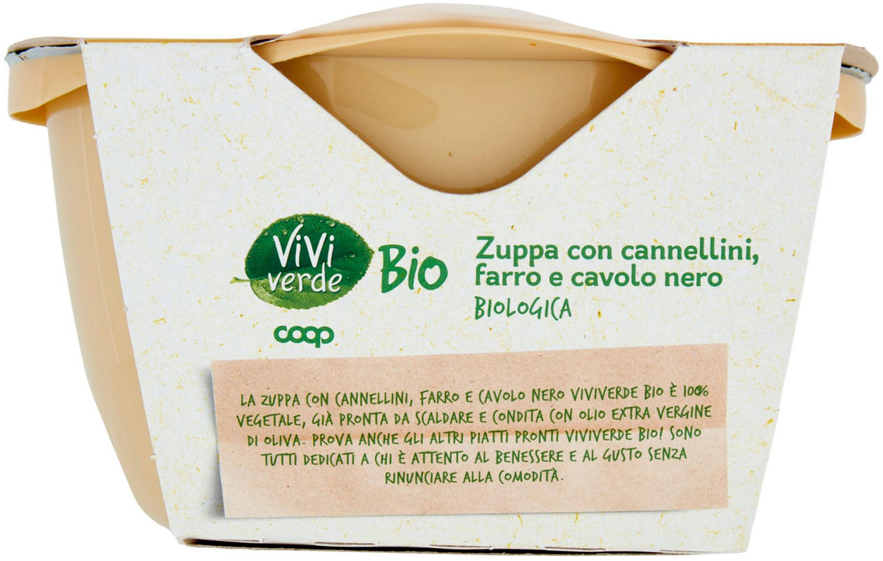 Zuppa cannellini, farro e cavolo nero bio 620 gr - Immagine 51