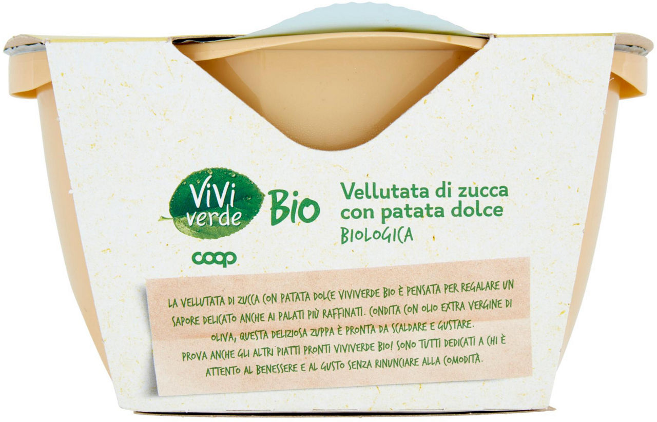 Vellutata di zucca con patata dolce bio 620 gr - Immagine 51