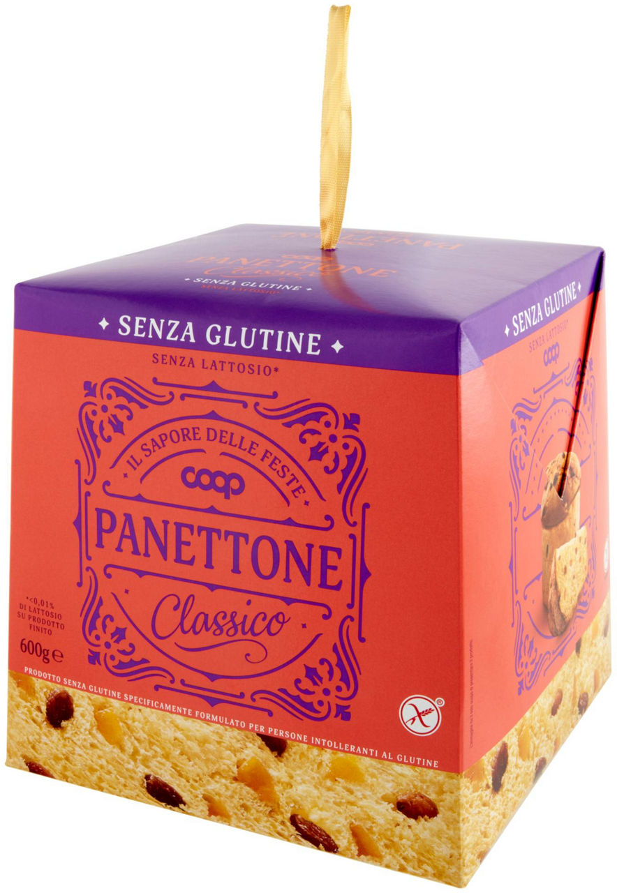 PANETTONE SENZA GLUTINE E LATTOSIO COOP G 600 - Immagine 61