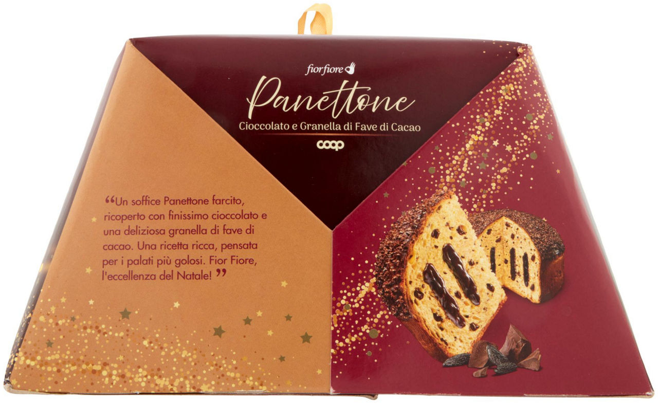 Panettone ricoperto e farcito di cioccolato 1 kg - Immagine 11