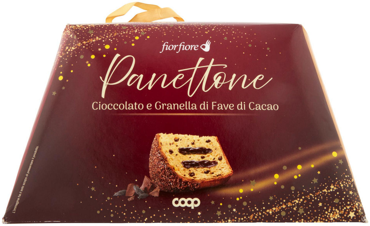 Panettone ricoperto e farcito di cioccolato 1 kg - Immagine 21