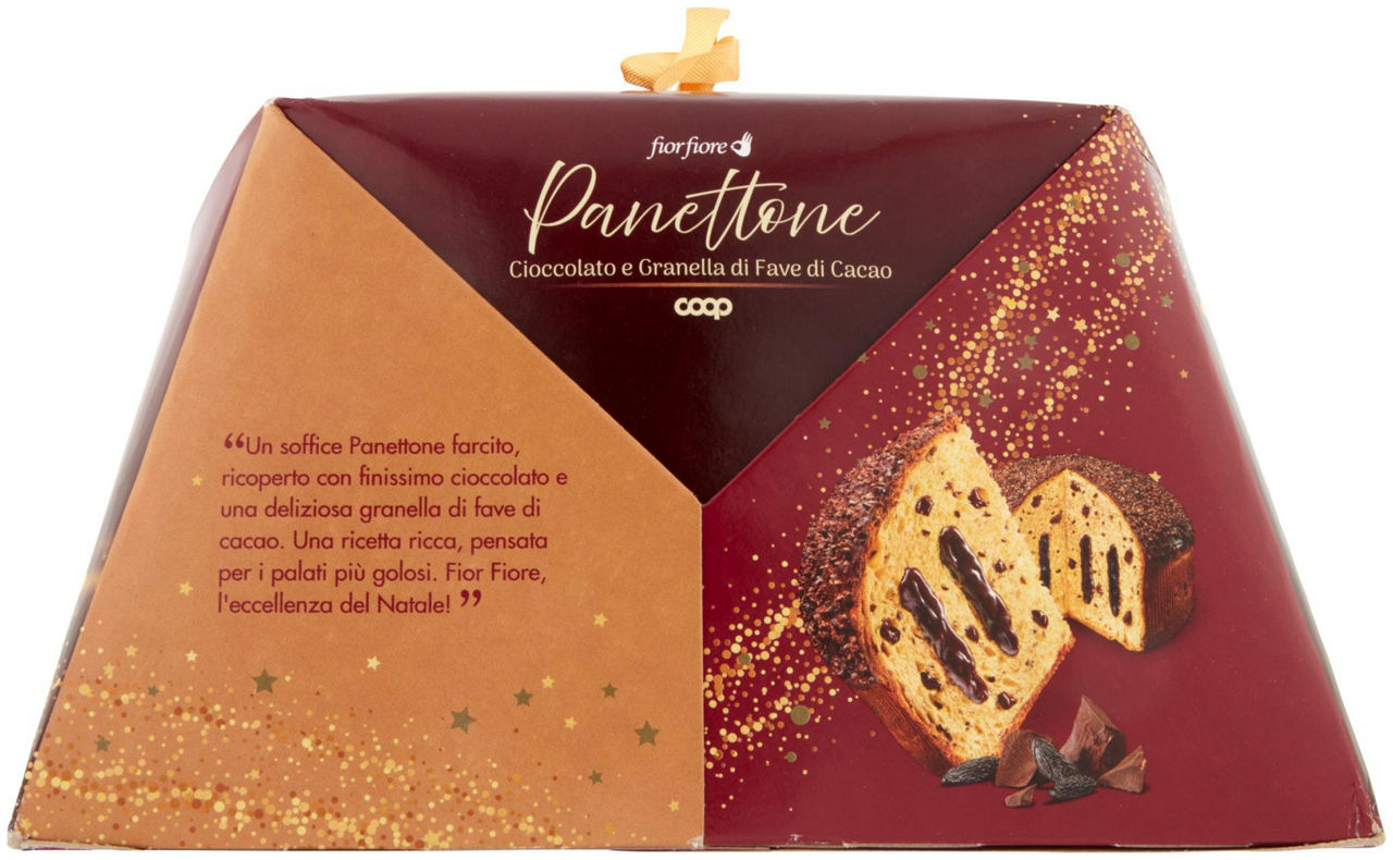 Panettone ricoperto e farcito di cioccolato 1 kg - Immagine 31