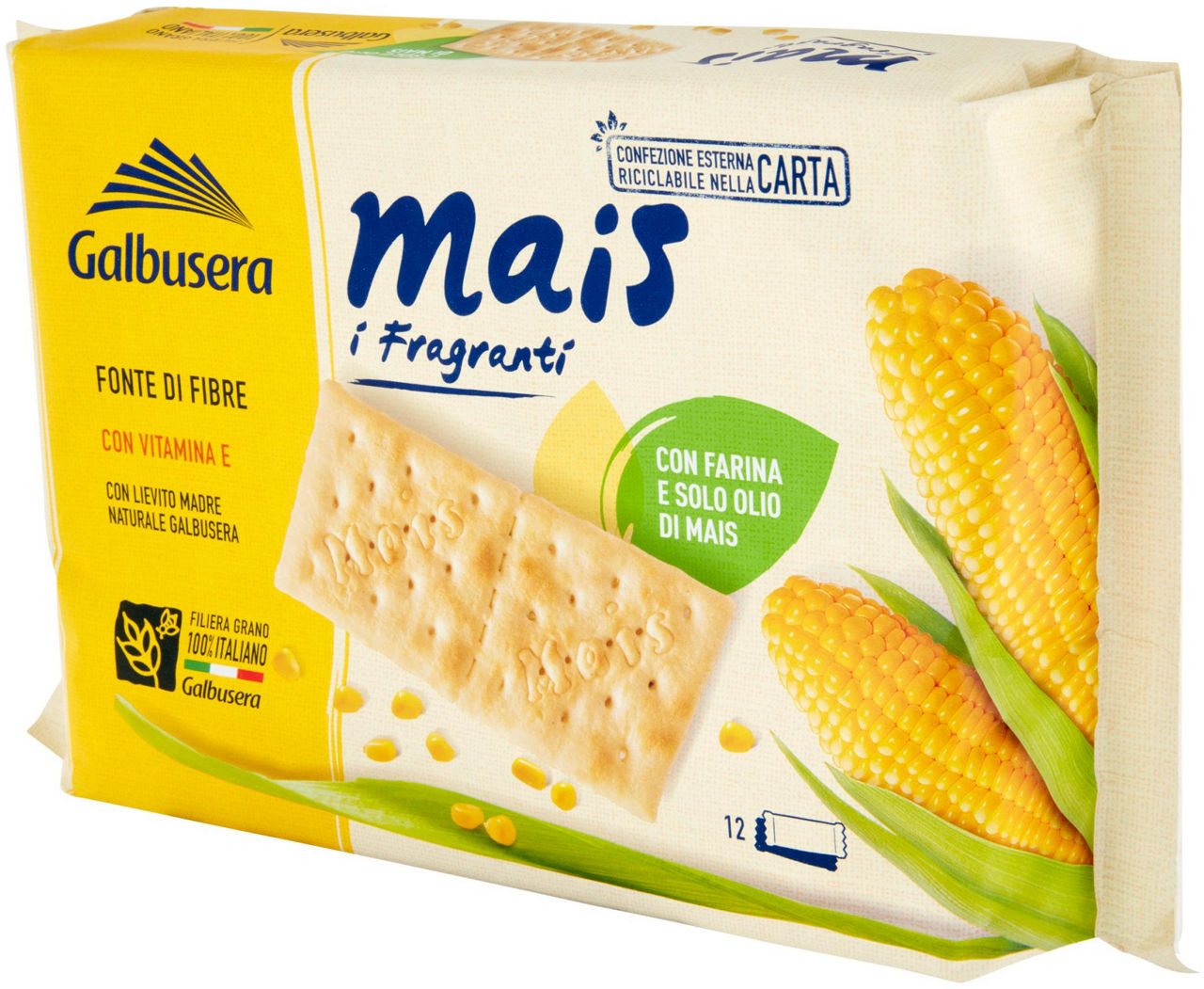 CRACKERS GALBUSERA AL MAIS INCARTO  GR.400 - Immagine 61