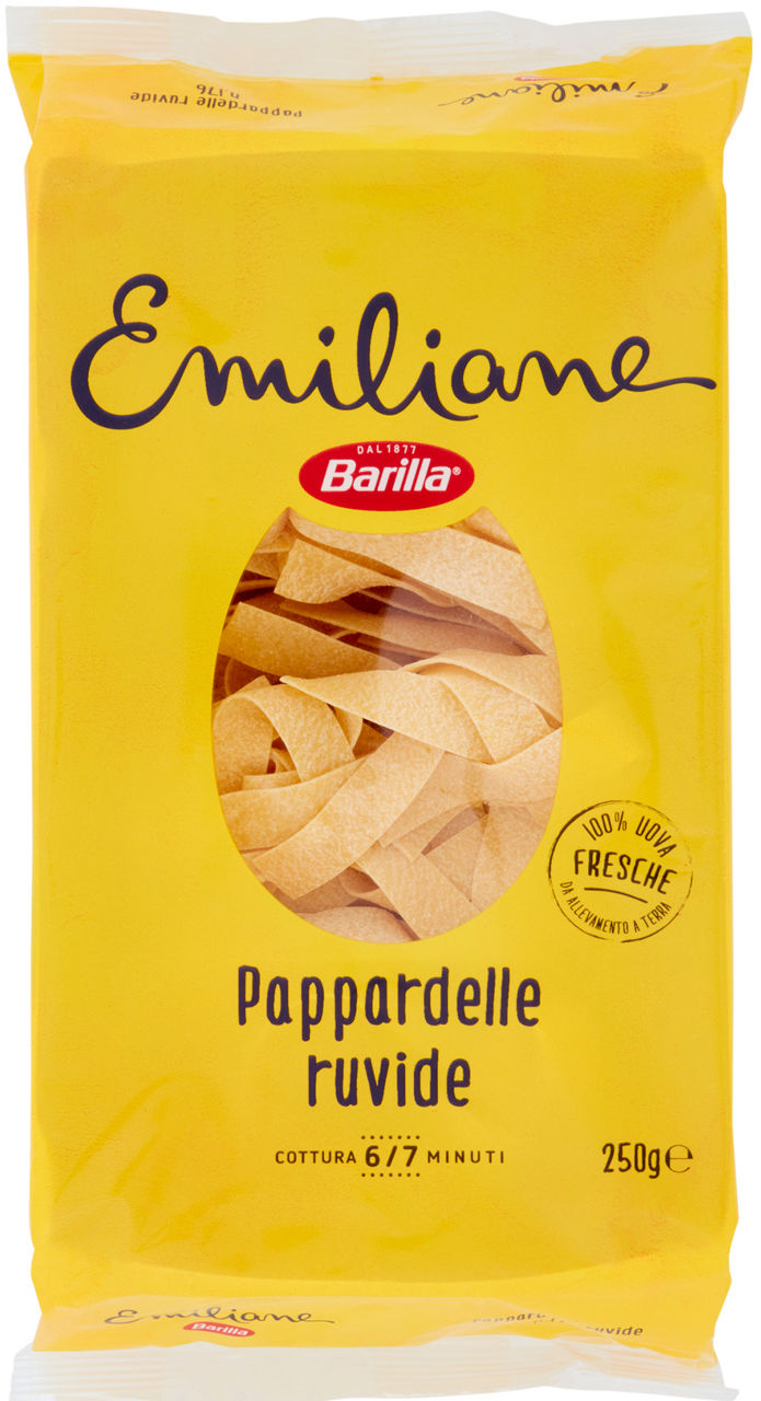 Pappardelle ruvide n. 176 pasta all'uovo 250 gr