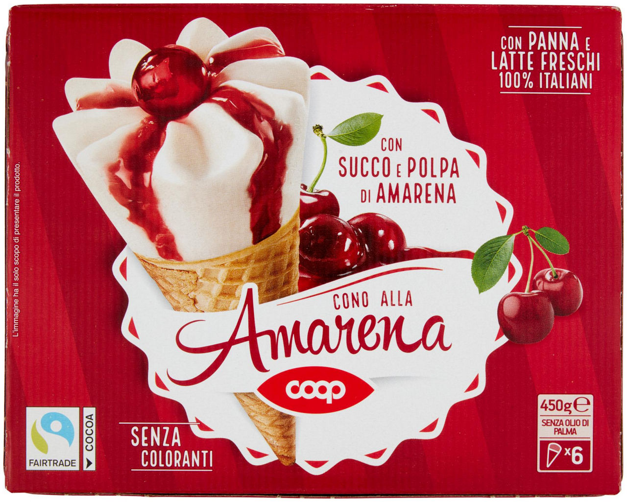 Cono gelato alla amarena 6 pz 450 gr - Immagine 21