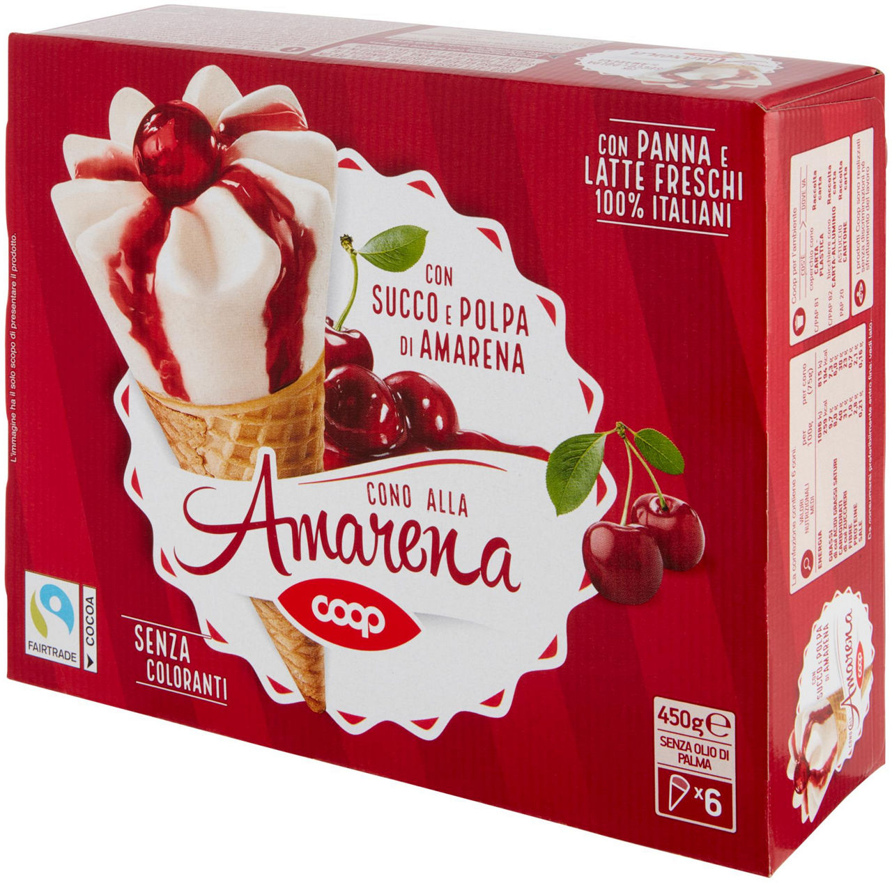 Cono gelato alla amarena 6 pz 450 gr - Immagine 61