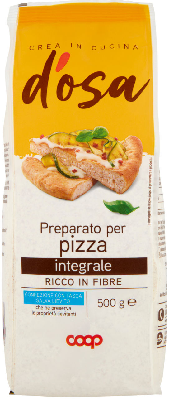 Preparato per Pizza Integrale 500 g - 1