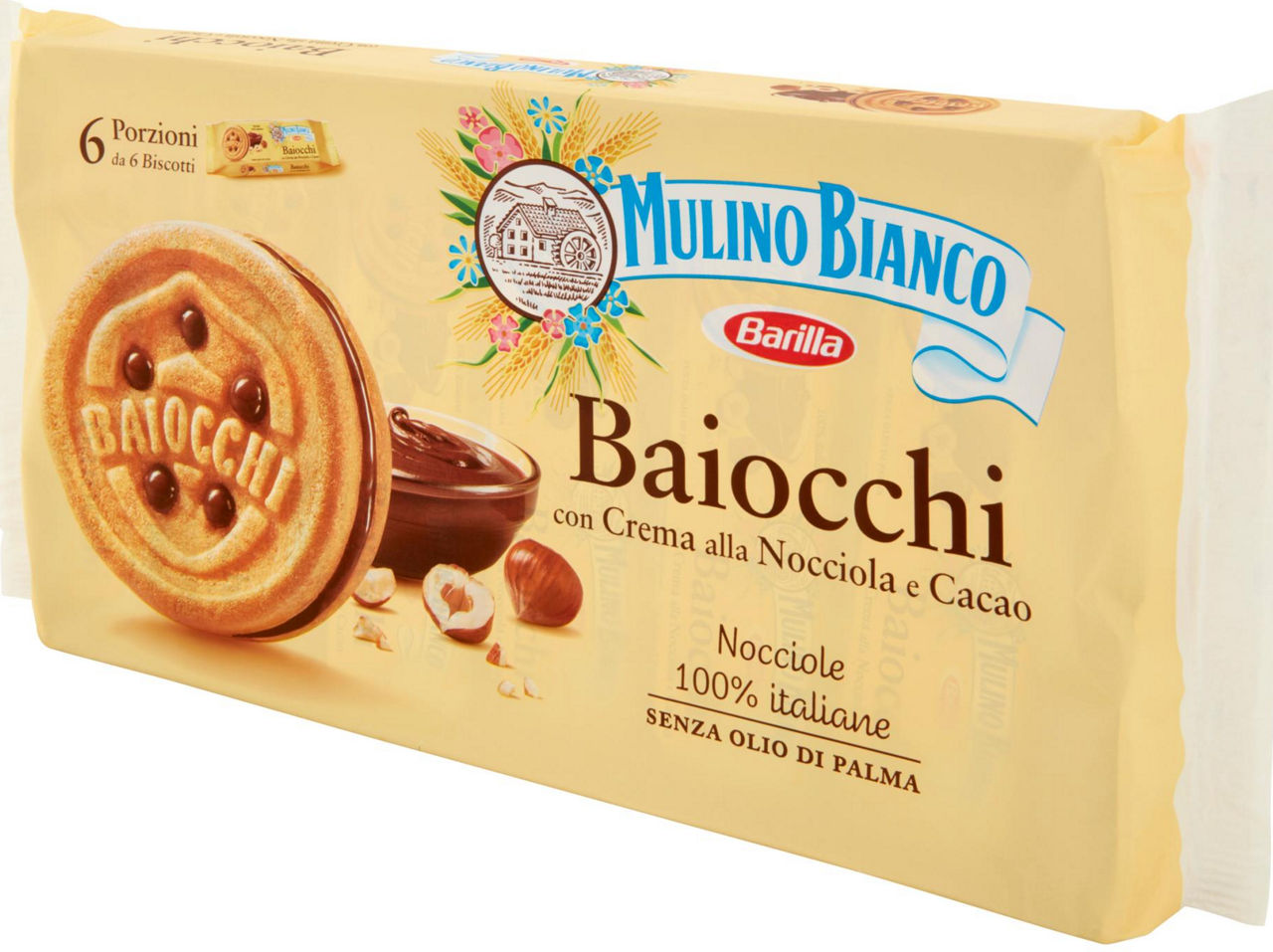 Biscotti baiocchi con crema alla nocciola e cacao 336 gr - Immagine 61