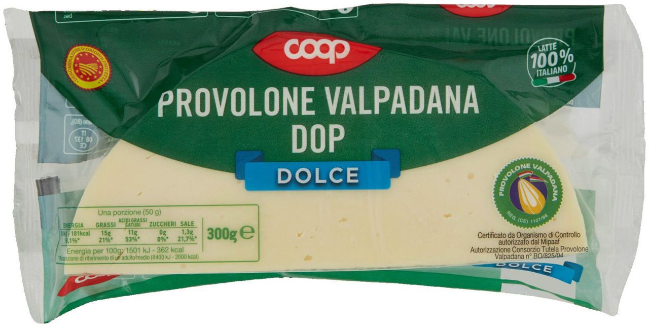 PROVOLONE VALPADANA DOP DOLCE COOP 300 G - 0