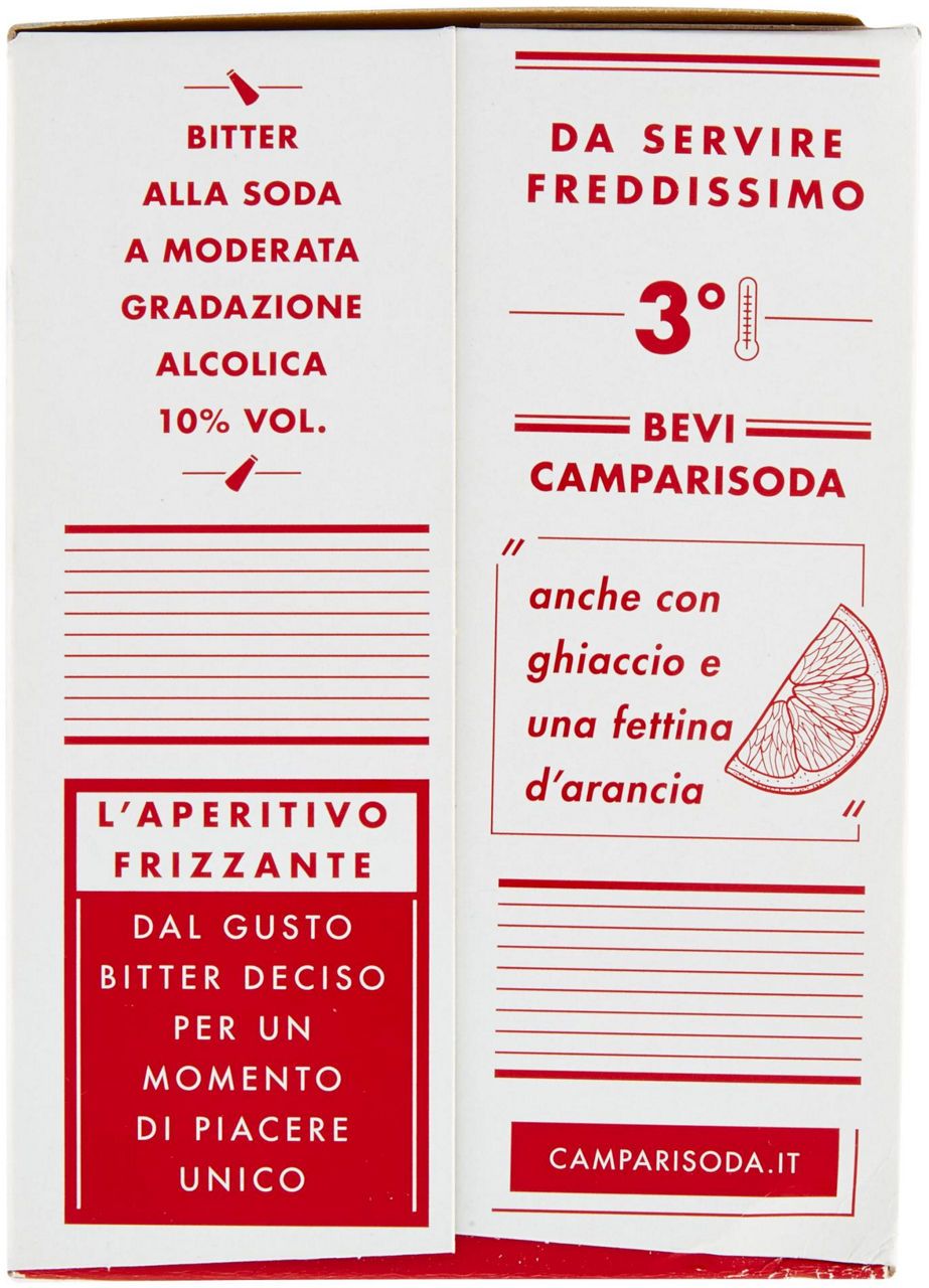 APERITIVO ALCOLICO CAMPARI SODA 10 GRADI SCATOLA ML 98 X 10 - Immagine 31