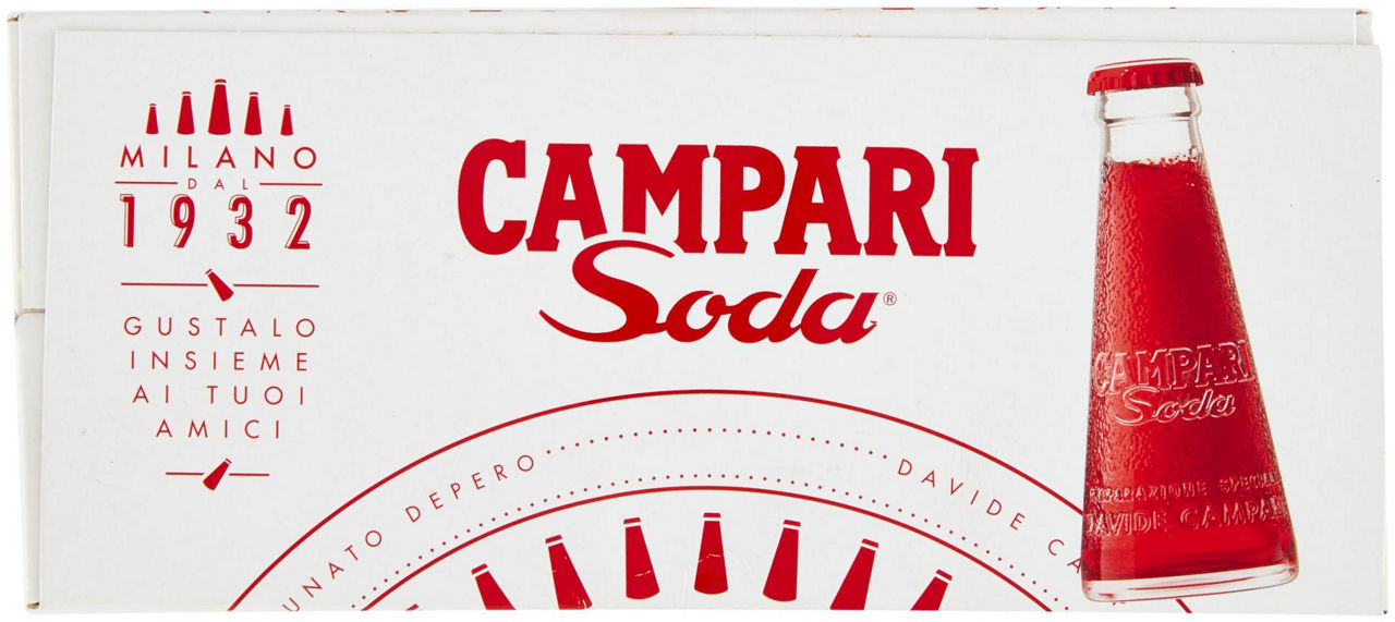 APERITIVO ALCOLICO CAMPARI SODA 10 GRADI SCATOLA ML 98 X 10 - Immagine 41