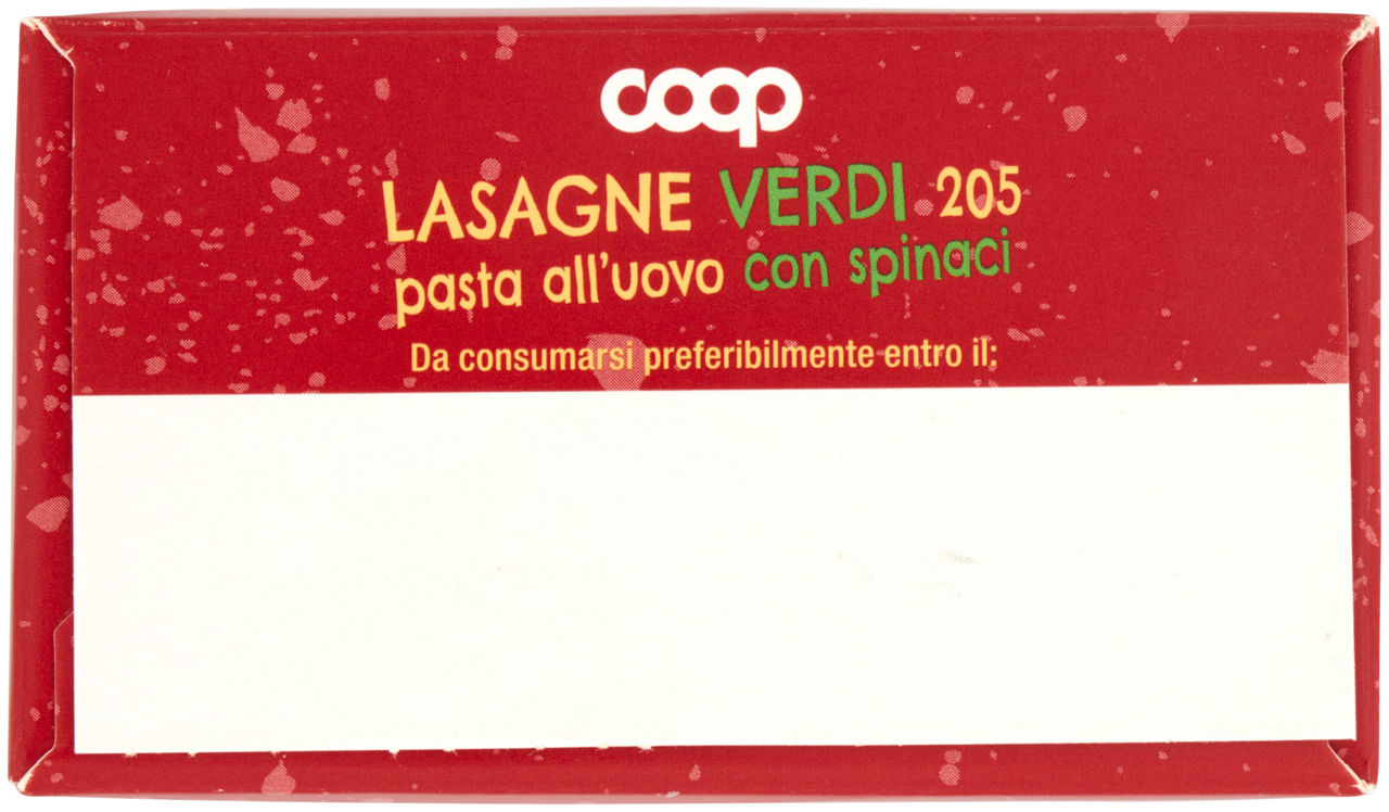 Lasagne verdi 205 pasta all'uovo con spinaci 500 g - Immagine 51