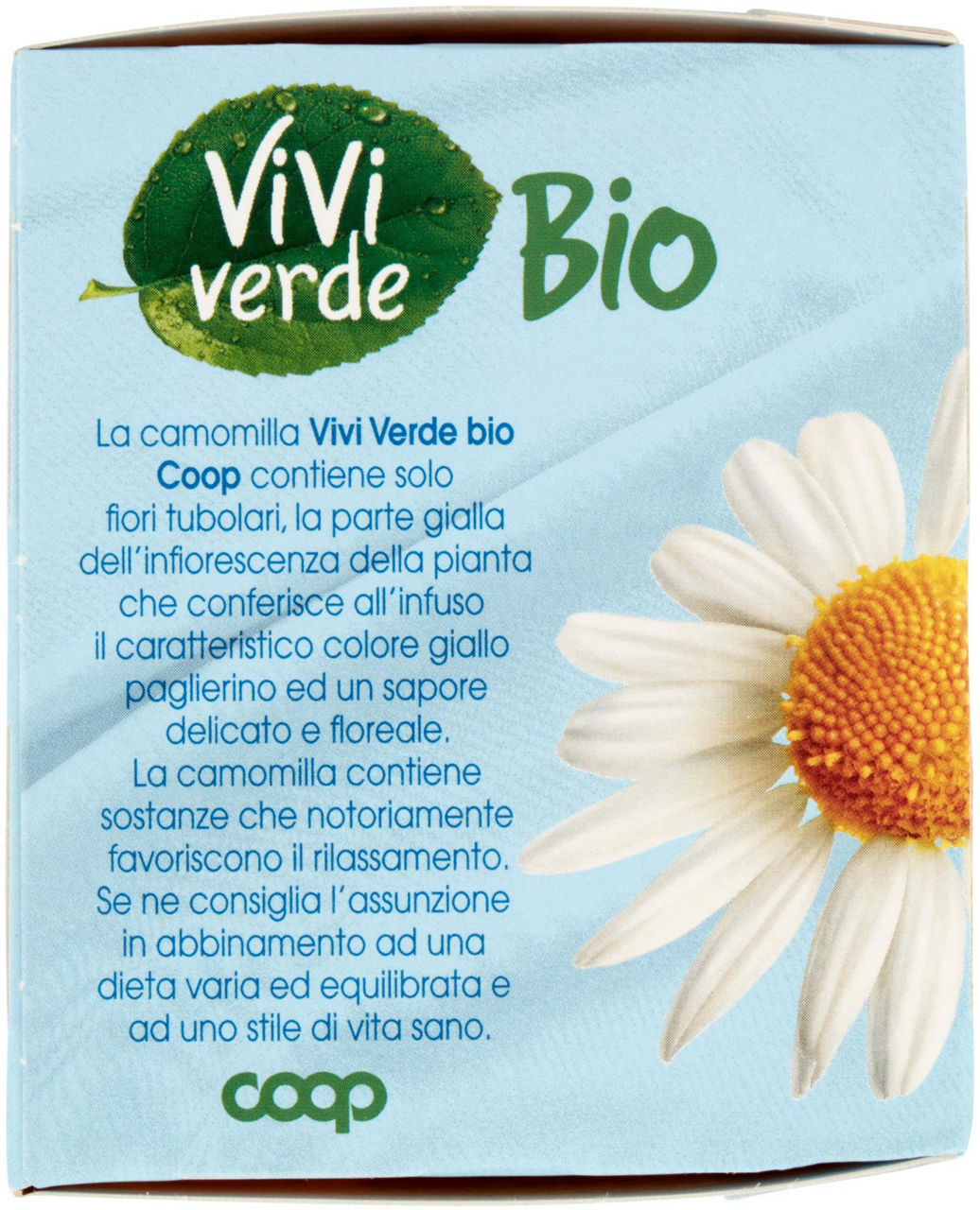 Camomilla bustina biologica  20 filtri Vivi Verde 24G - 1