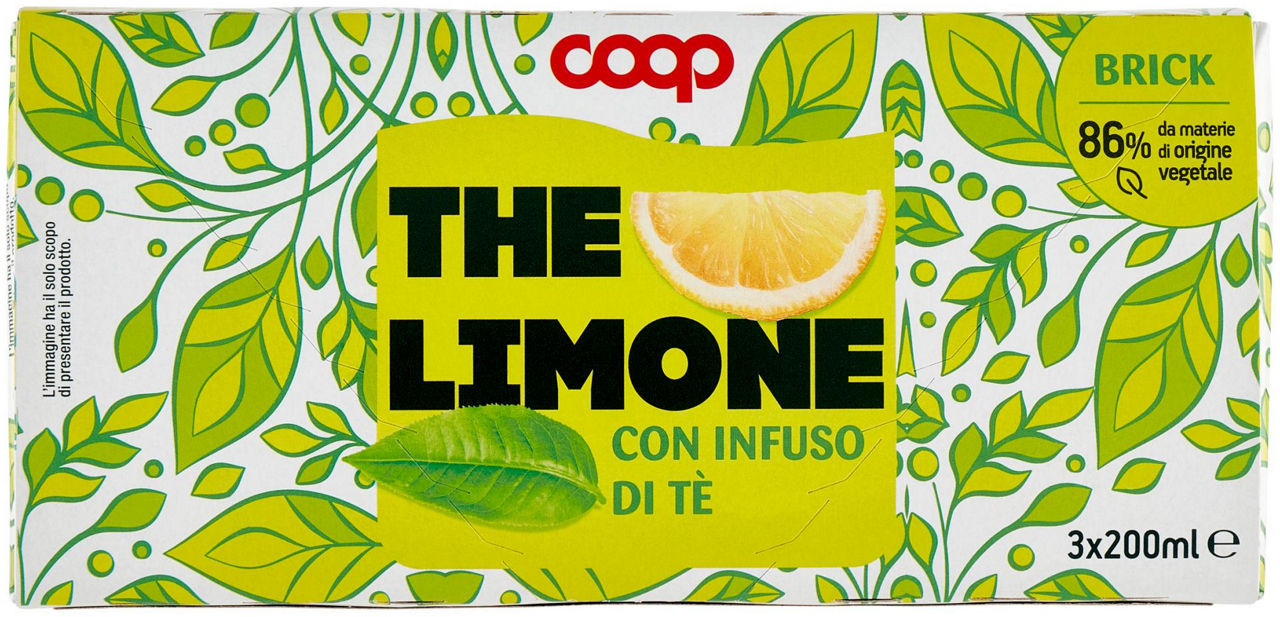 The pronto al limone coop cluster ml 200 x 3