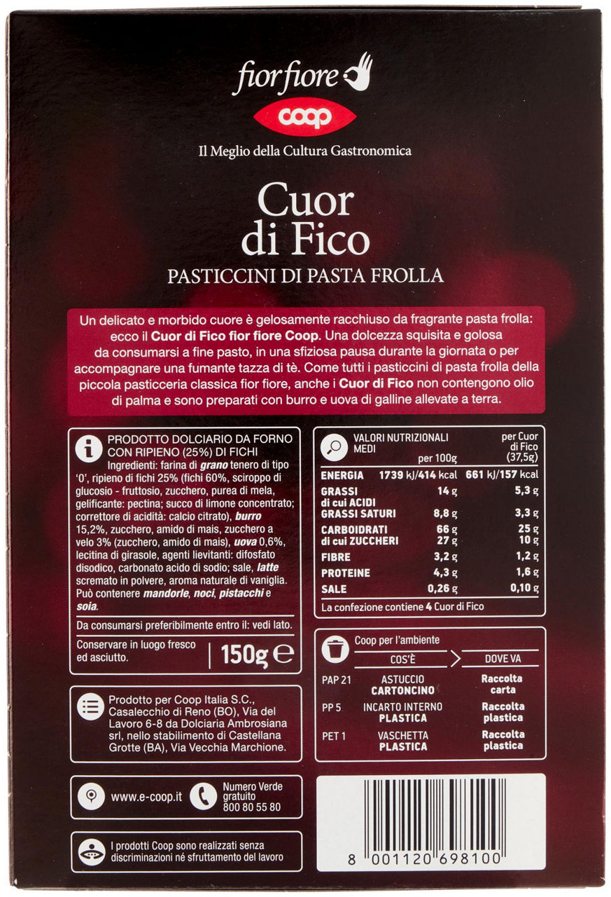 Biscotti cuor di fico 150 gr - Immagine 21