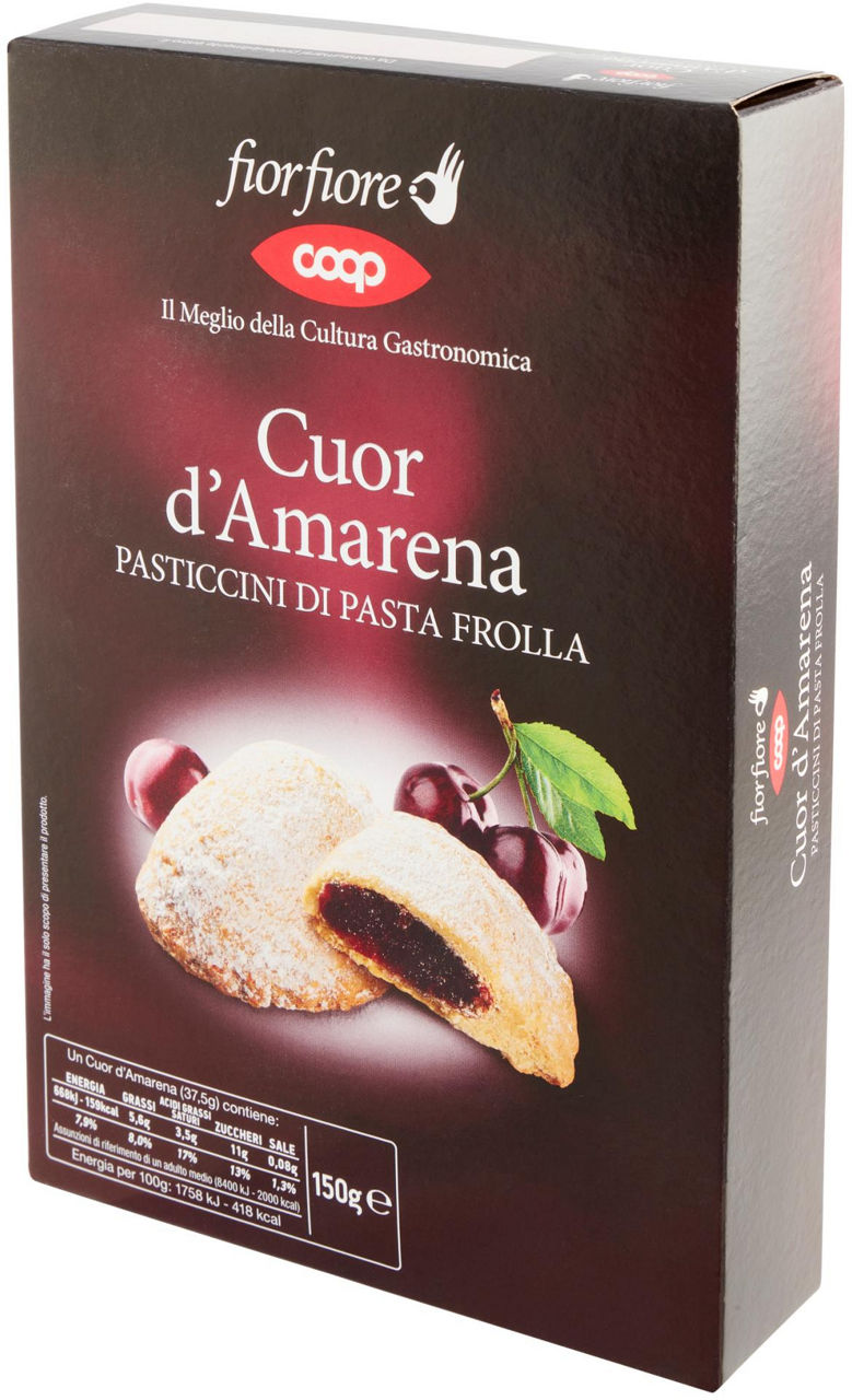 Biscotti cuor di amarena 150 gr - Immagine 61