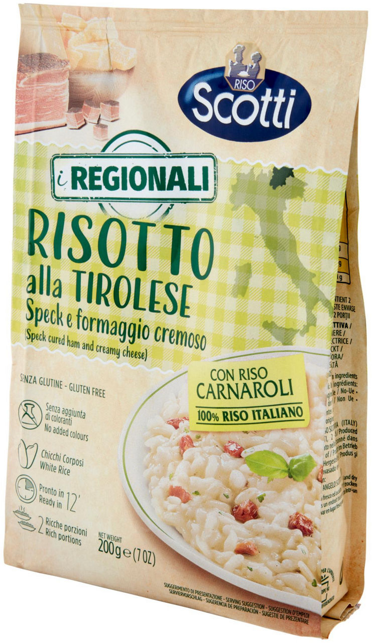 RISOTTO ALLA TIROLESE SCOTTI I REGIONALI -G.200 - 6