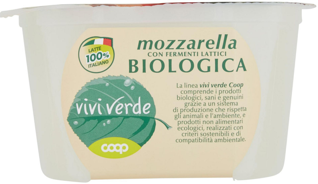 mozzarella Biologica Vivi Verde 125 g - 5