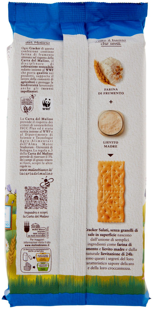 Cracker non Salati con farina sostenibile 500g - 2