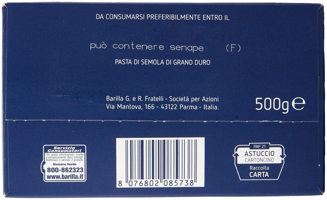 Penne rigate n°73 500g - Immagine 51