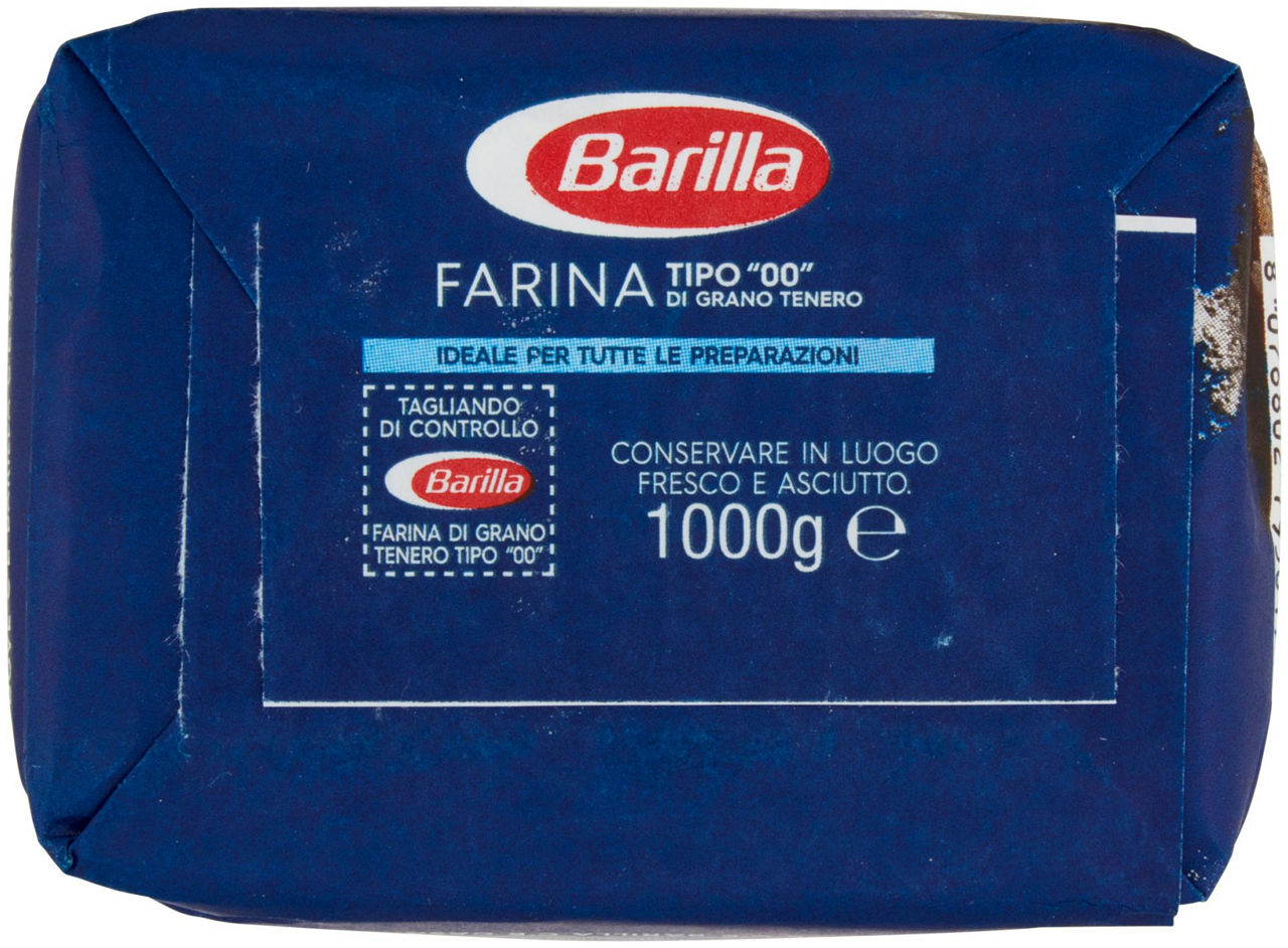 FARINA TIPO 00 DI GRANO TENERO BARILLA SACCHETTO  KG.1 - 5