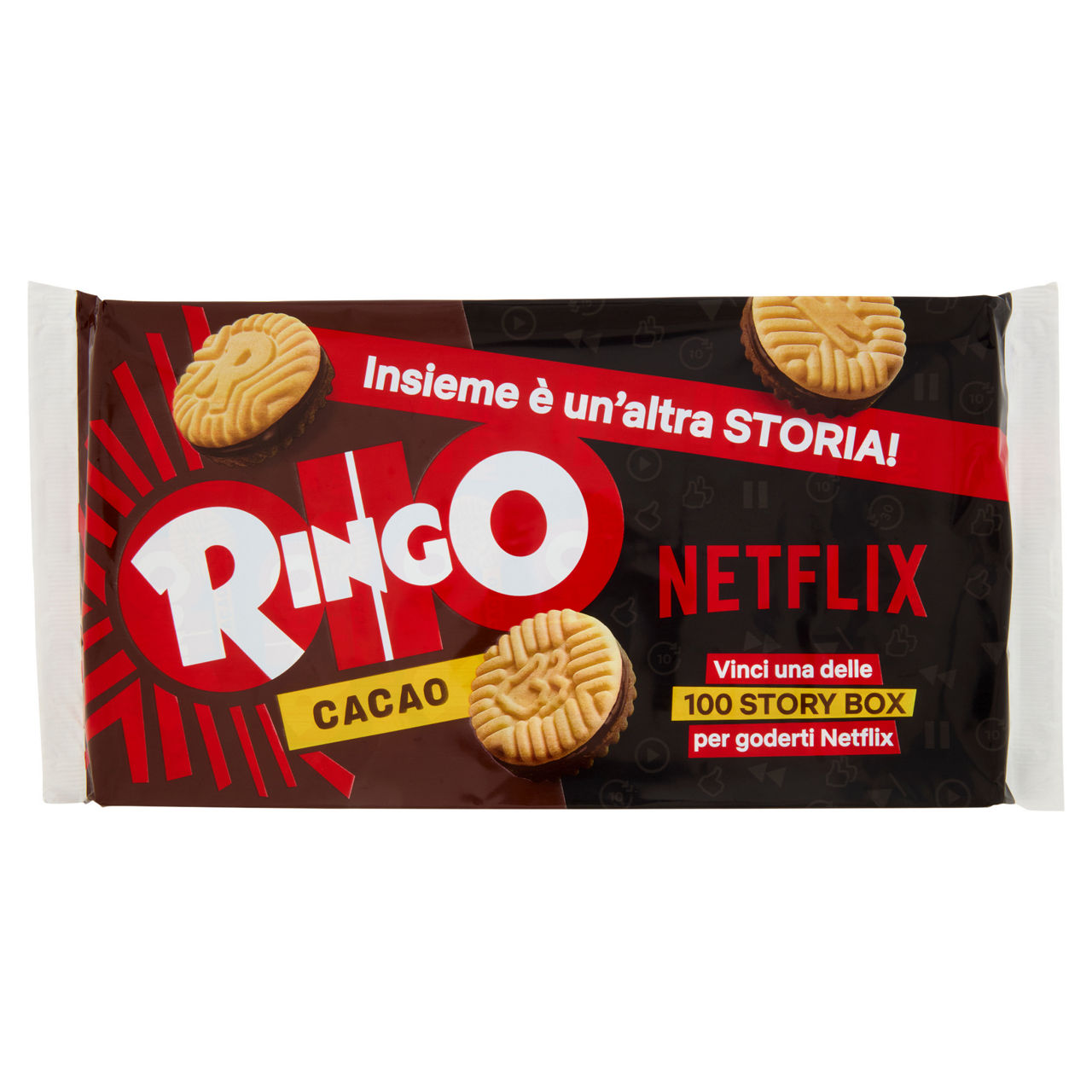 Biscotti snack farciti con crema al gusto cacao 330 gr - Immagine 21