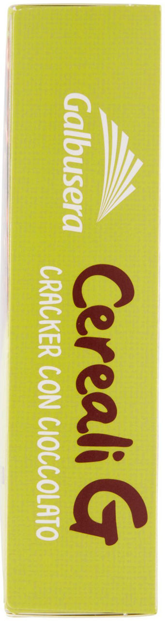 CRACKER RICOPERTO CIOCCOLATO CEREALIG  GALBUSERA G 150 - Immagine 11