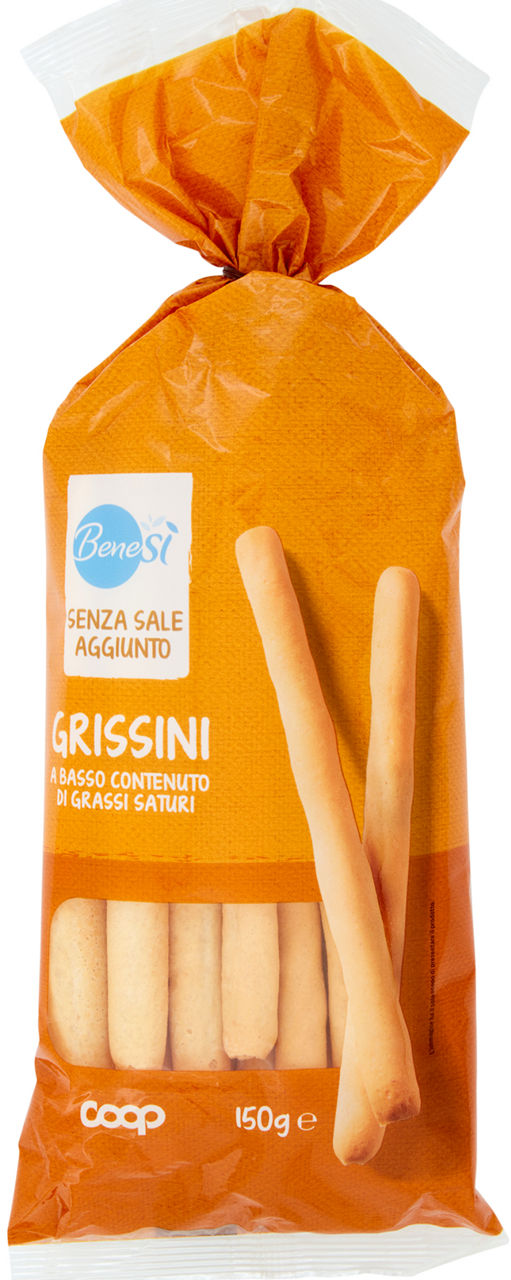 Grissini senza sale aggiunto 150 g - 0