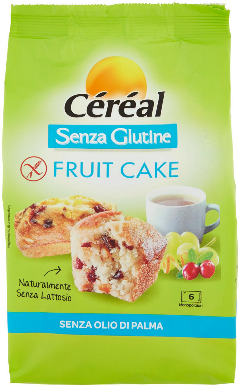 FRUIT CAKE CEREAL S/GLUTINE GR.200 - 0