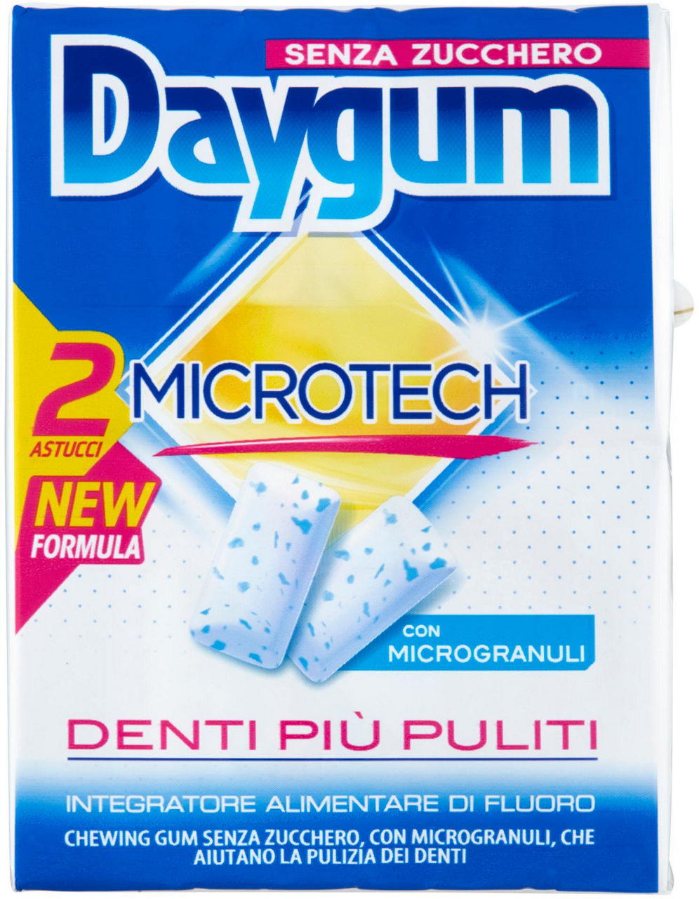 Chewing gum daygum microtech new formula multipack pz 2 g 60