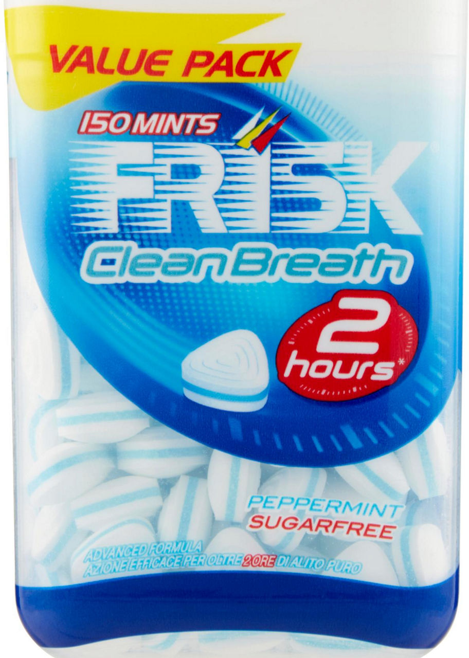 Chewing gum frisk clean breath bottle g 105