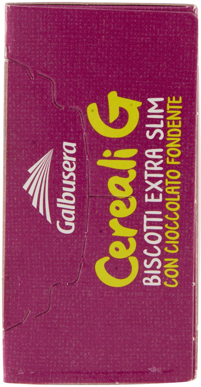 Biscotti extra slim con cioccolato fondente 120 gr - Immagine 31