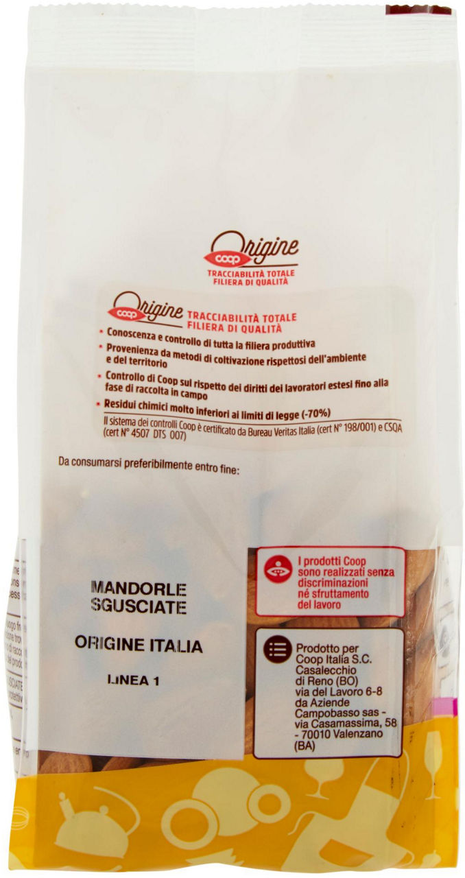 Mandorle Italiane Sgusciate 100% Italiane 250 g Origine - 2