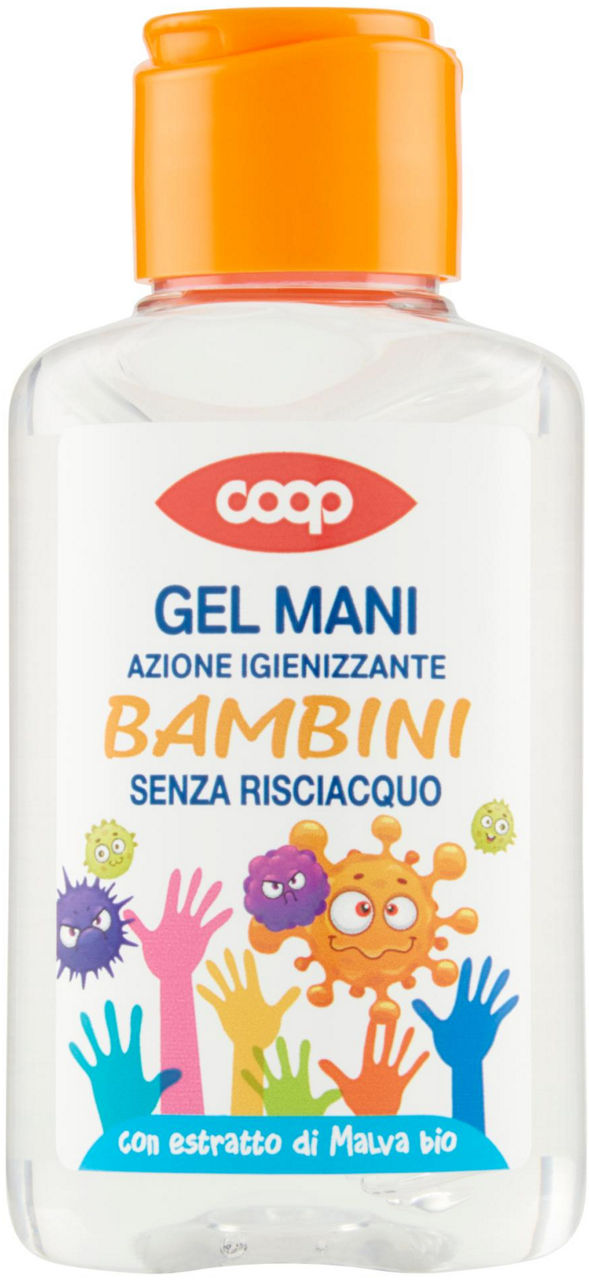 Gel pulizia mani coop ad azione igienizzante bambini ml 80
