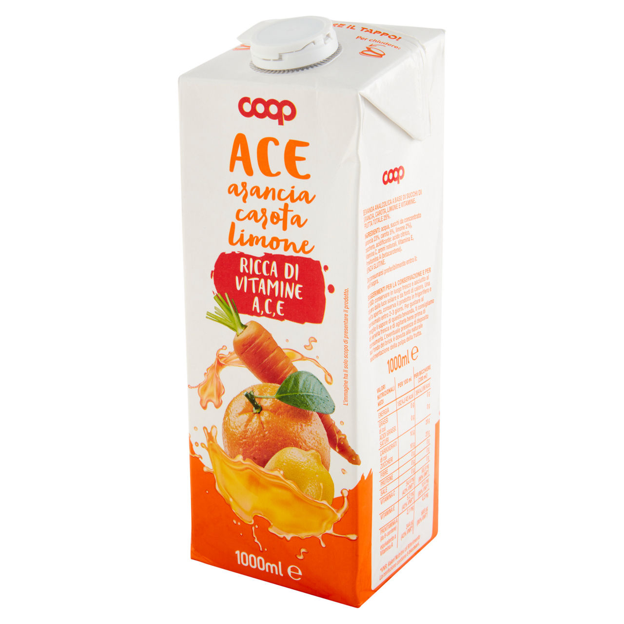 Succo a base di arancia carota e limone 1 lt - Immagine 61