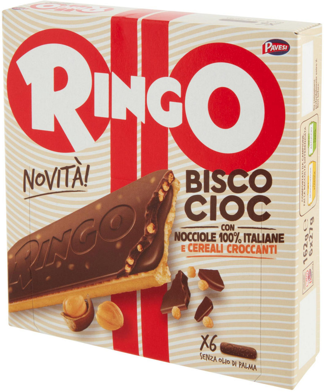 RINGO BISCOCIOC NOCCIOLA G 162 - 6