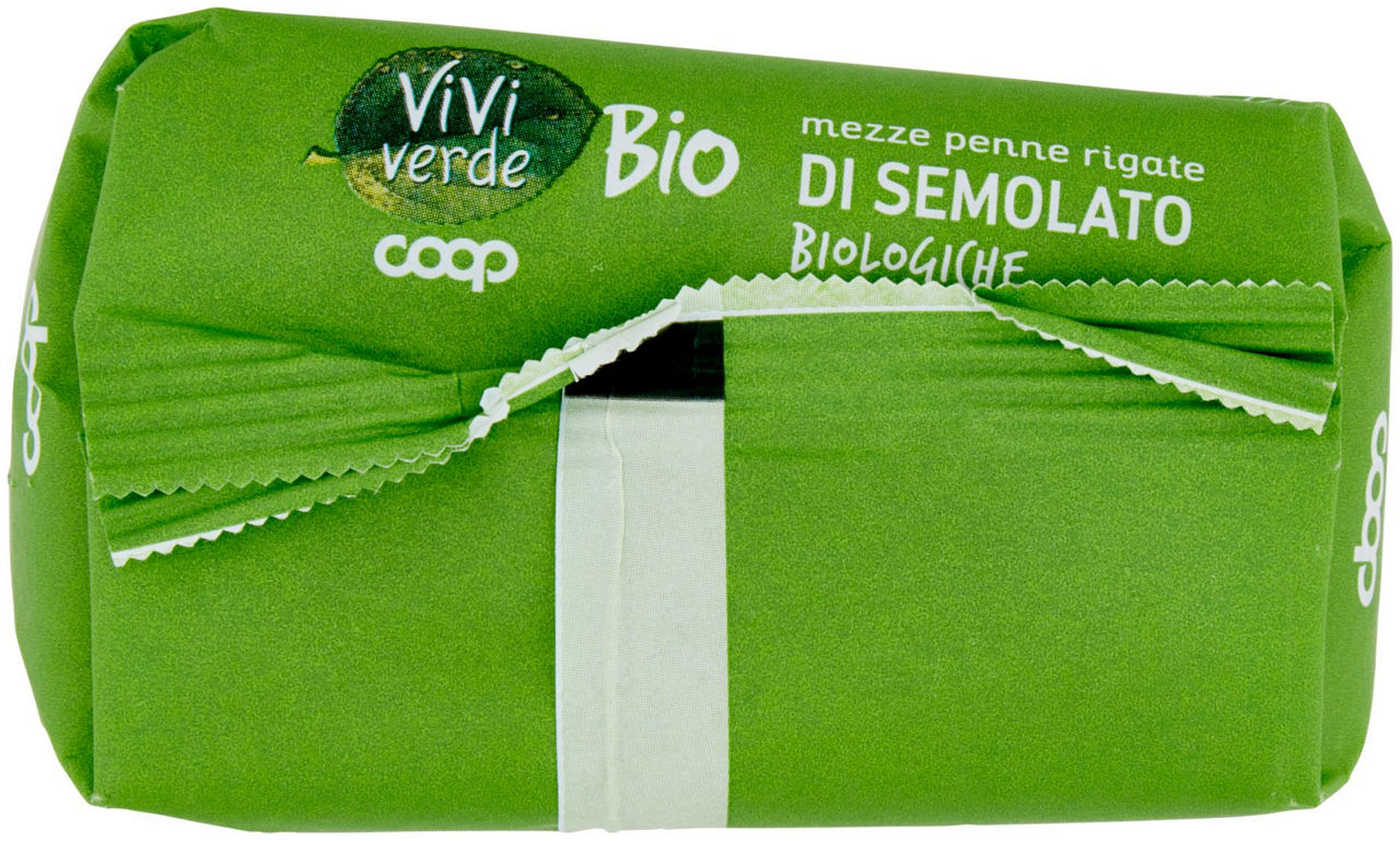 mezze penne rigate di Semolato Biologiche Vivi Verde 500 g - 5