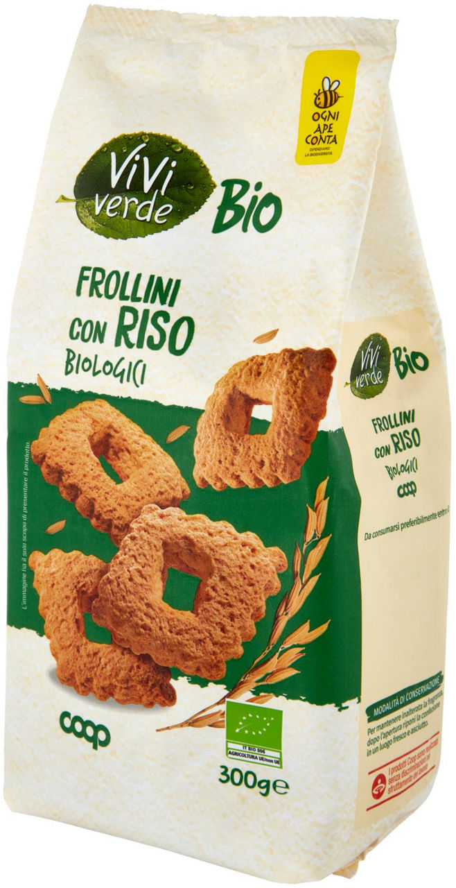 biscotti al riso Biologici Vivi Verde 300 g - 6
