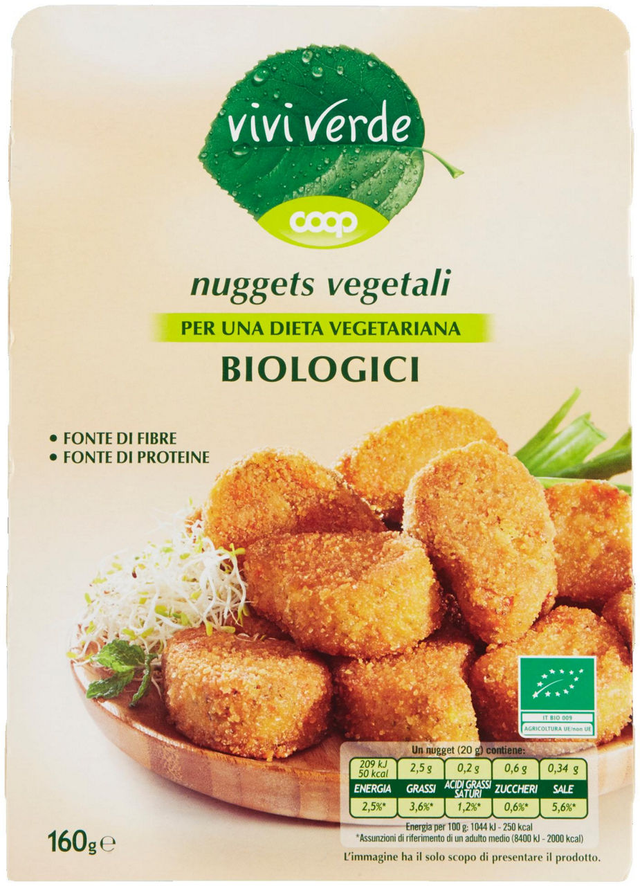 Nuggets vegetali biologici vivi verde 8 x 20 g